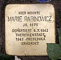 Marie Rabinowicz, Perelsplatz 10, Berlin-Friedenau, Deutschland