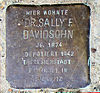 Stolperstein Wilhelmsaue 136 (Wilmd) Sally Davidsohn.jpg