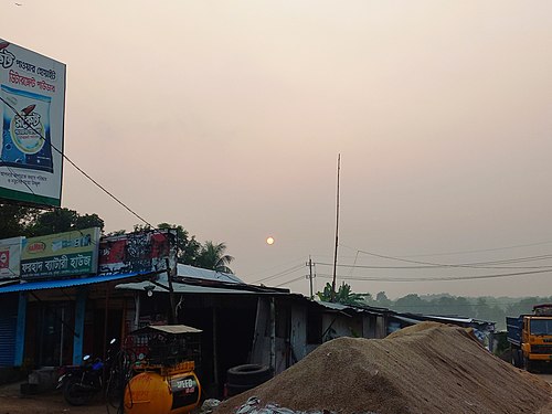 Sunset in Lalmai