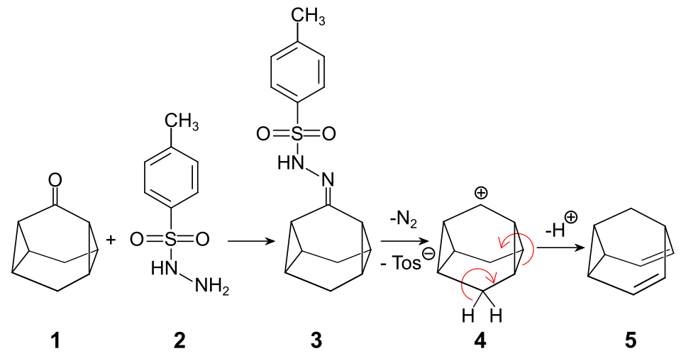 Synthesis group. Гидразид бензола. Тозилгидразон формула. Тозильная группа. Полициклы.