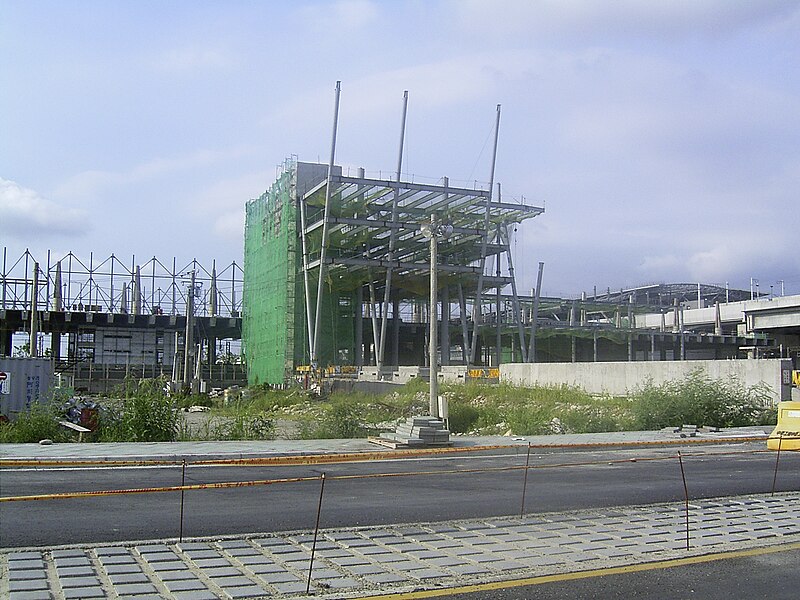 File:TRA New Wurih Station under construction 20060721.jpg