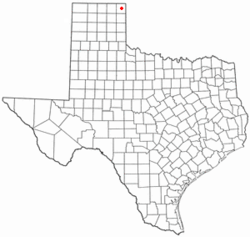 Location of Lipscomb, Texas