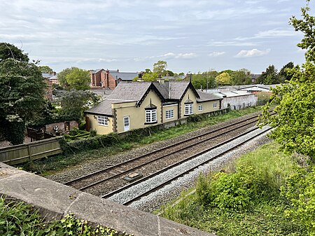 Tattenhall Road railway station