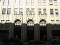 Telephone Building entrance, Fourteenth Street, Denver, Colorado, built in 1929, headquarters of Mountain States Telephone and Telegraph Company (now Qwest) until 1984.