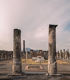 Temple of Apollo, Archaeological Park of Pompeii, Italy