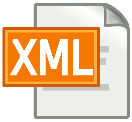 Text-xml file-type image