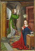The Annunciation, 1490–1495, Art Institute of Chicago