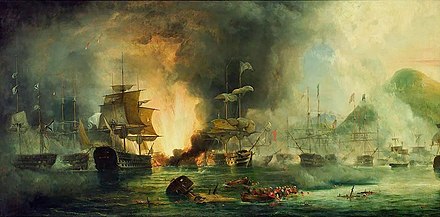 tableau de bataille navale