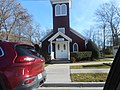 I also wanted the Sea Cove Restaurant and Fire Department, but no such luck. So I settled on the Episcopal Church on Railroad Avenue.