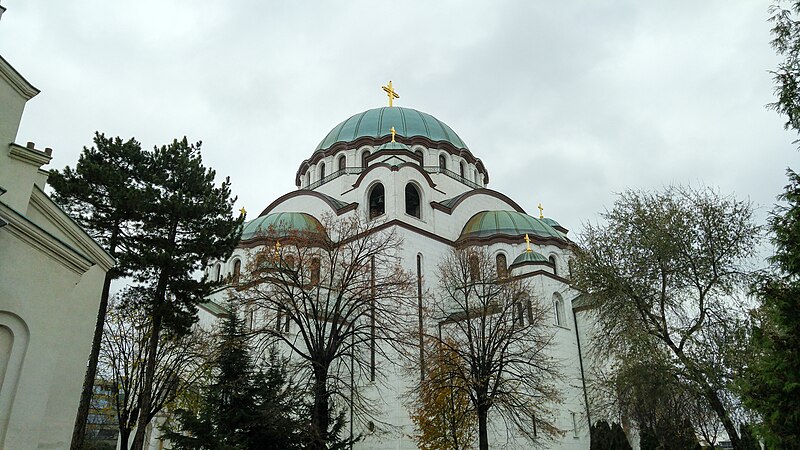 File:The Temple of Saint Sava from the North-West.jpg