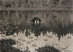 "Nøkken" av Theodor Kittelsen 1887-1892.