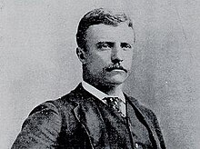 Police Commissioner Theodore Roosevelt in 1895 who tried to clean up corruption within the police department Tr nyc police commissioner.jpg