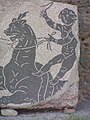 Mosaic with mythological creature