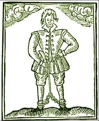 Woodcut depicting Nashe in fetters from Lichfield's The Trimming of Thomas Nashe, Gentleman. Thomas-Nashe.jpg