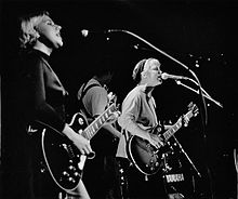 Throwing Muses: Tanya Donelly, Fred Abong, Hersh; Glasgow, 1991 Throwing Muses in Glasgow.jpg