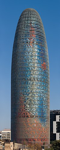 Torre Agbar - Barcelona, Spain - Jan 2007.jpg