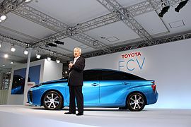 Toyota Mirai, produite en série à partir de 2015.