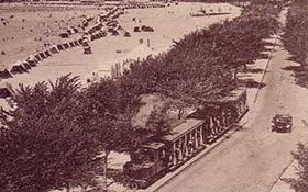Szemléltető kép a Royan villamos szakaszról