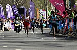 Tsegaye Kebede during 2013 London Marathon.JPG