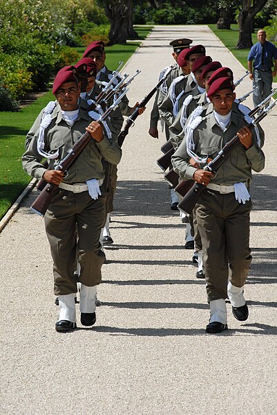 File:Tunisian guard - North Africa American Cemetery and Memorial.jpg