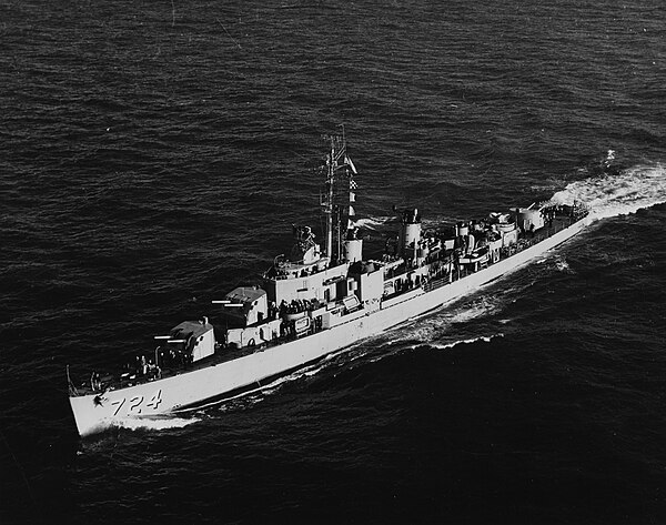 USS Laffey in 1959