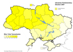 Bloc Yulia Tymoshenko results (30.71%