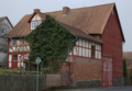English: Half-timbered building in Ulrichstein, Feldkruecken Koelzenhainer Strasse 16, Hesse, Germany This is a picture of the Hessian Kulturdenkmal (cultural monument) with the ID Unknown? (Wikidata)