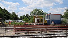 Umbauarbeiten in Grafing Bahnhof 2019