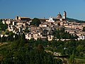 Urbino: panorama with Duomo