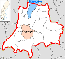 Vaggeryd - Localisation