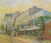 The Restaurant de la Sirene at Asnieres, 1887