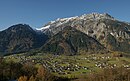 Vue de la paroisse de Vandans