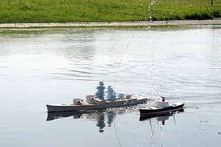 <span class="mw-page-title-main">Model warship combat</span> Club Combat between RC model warships