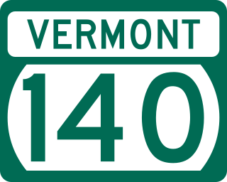 <span class="mw-page-title-main">Vermont Route 140</span> State highway in Rutland County, Vermont, US