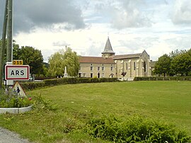 The church of Saint-Barthélemy, in Ars