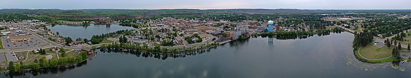 File:Virginia, Minnesota from over Silver Lake 2021-09-02.jpg