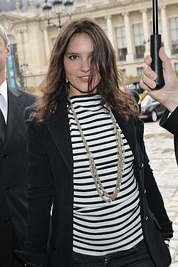 Virginie Ledoyen con estilo marinero de Chanel, 2009.