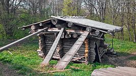 Vozdvizhenskoye.  Museum för den nordryska kycklingkojan