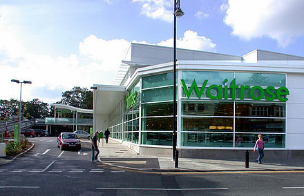 Waitrose, on Station Road. It was built in 2007 on the site of a former office block, and was Waitrose's first purpose-built retail outlet in northern England.