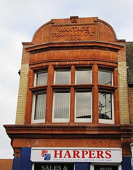 Het oude Tramway Company-gebouw