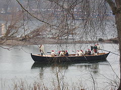 Carolina Mudcats on X: Is that George Washington crossing the