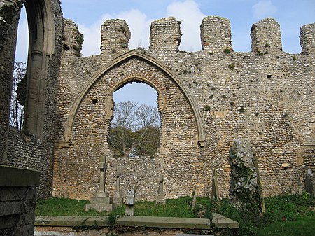 Priory church ruins Weybourne Priory - geograph.org.uk - 1564908.jpg