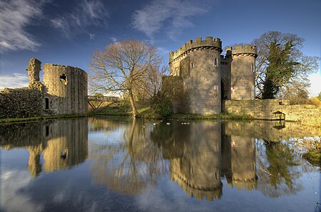 Whittington Castle, Shropshire, UK