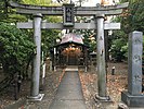 供奉加藤清正的八幡社，位於豐國神社西北方