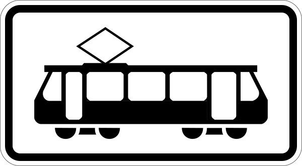 File:Zusatzzeichen 1010-56 - Straßenbahn, StVO 2017.svg