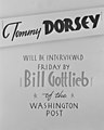 "Tommy DORSEY WILL BE INTERVIEWED FRIDAY BY Bill Gottlieb of the WASHINGTON POST" poster detail, from- (Poster, Washington, D.C., between 1938 and 1948) (LOC) (5268910749) (cropped).jpg