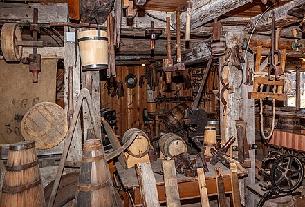 Workshop of a cooper Écomusée d’Alsace Ungersheim France