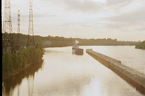 Вид на реку Свирь. 2012 год
