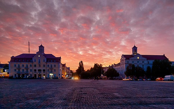 Krasna Square in Chernihiv