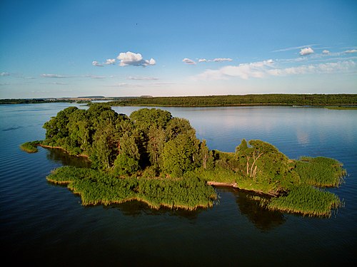 Zaslaŭskaje Reservoir. Photograph: Владислав011